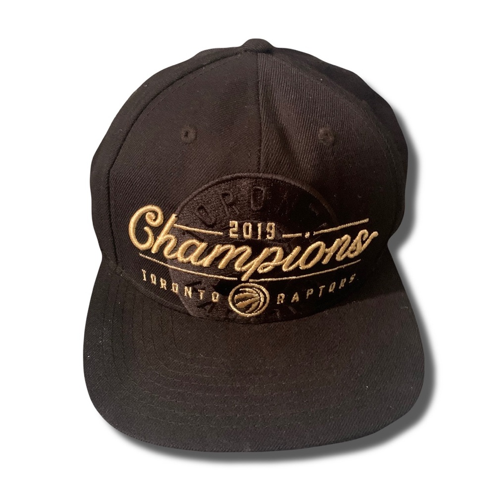 Mitchell & Ness 2019 Champions Toronto Raptors Hat Black